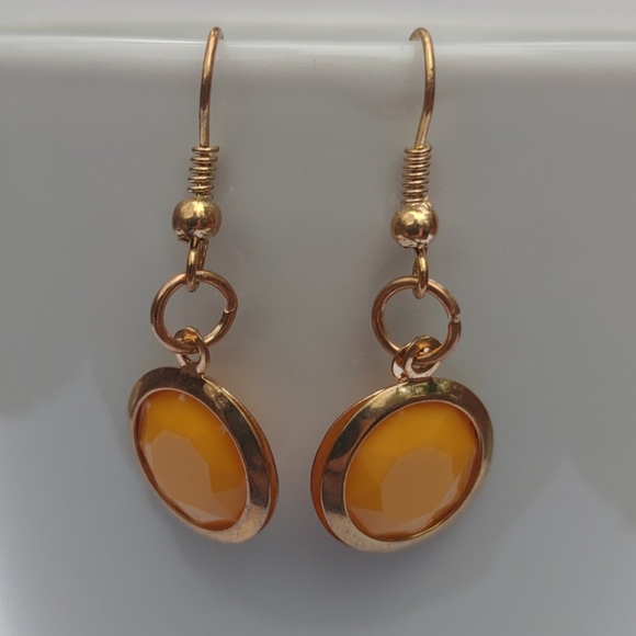 2/$10 or 4/$15 Yellow Earrings Simply Classic Dainty Small - Picture 1 of 4